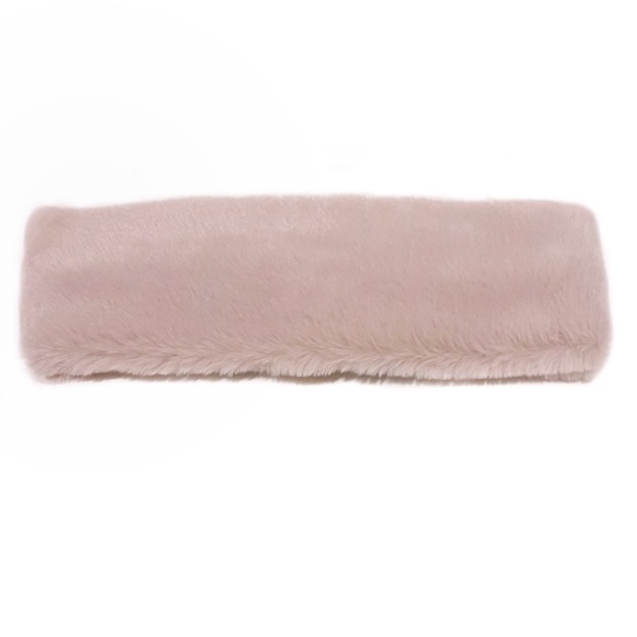 UGG Women’s Pink Faux Fur Headband NWT - Picture 3 of 6